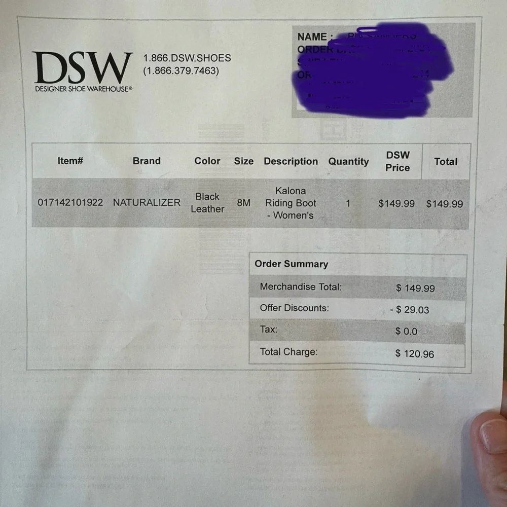 Naturalizer Kalona Leather Knee-High Boots (Women’s) - Picture 9 of 9